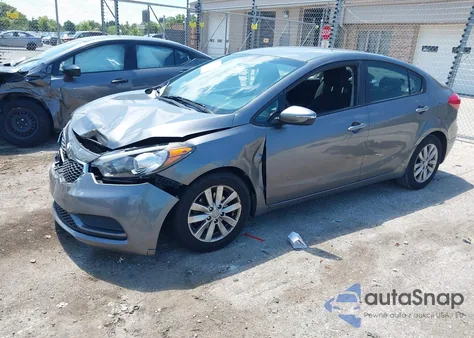 2016 Kia Forte Lx from USA, damaged, VIN KNAFX4A69G5574882